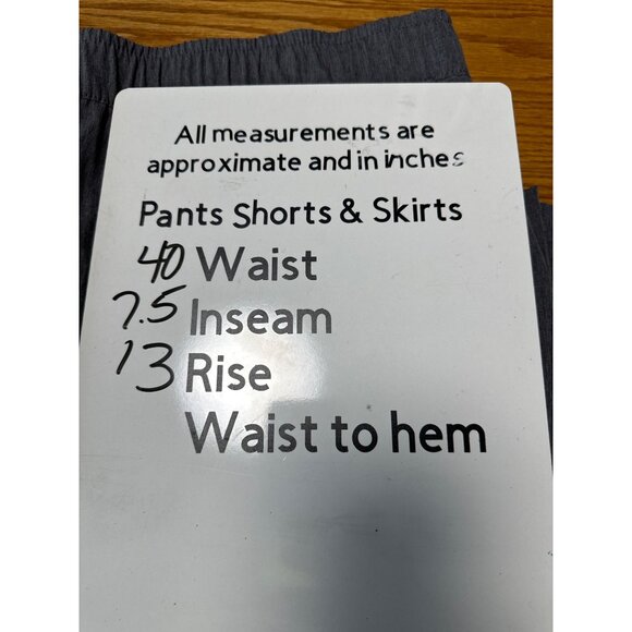 Eddie Bauer Mens UPF 50 Quick Dry Woven Tech Pull-On Shorts Gray Heather Sz XXL - Picture 10 of 10